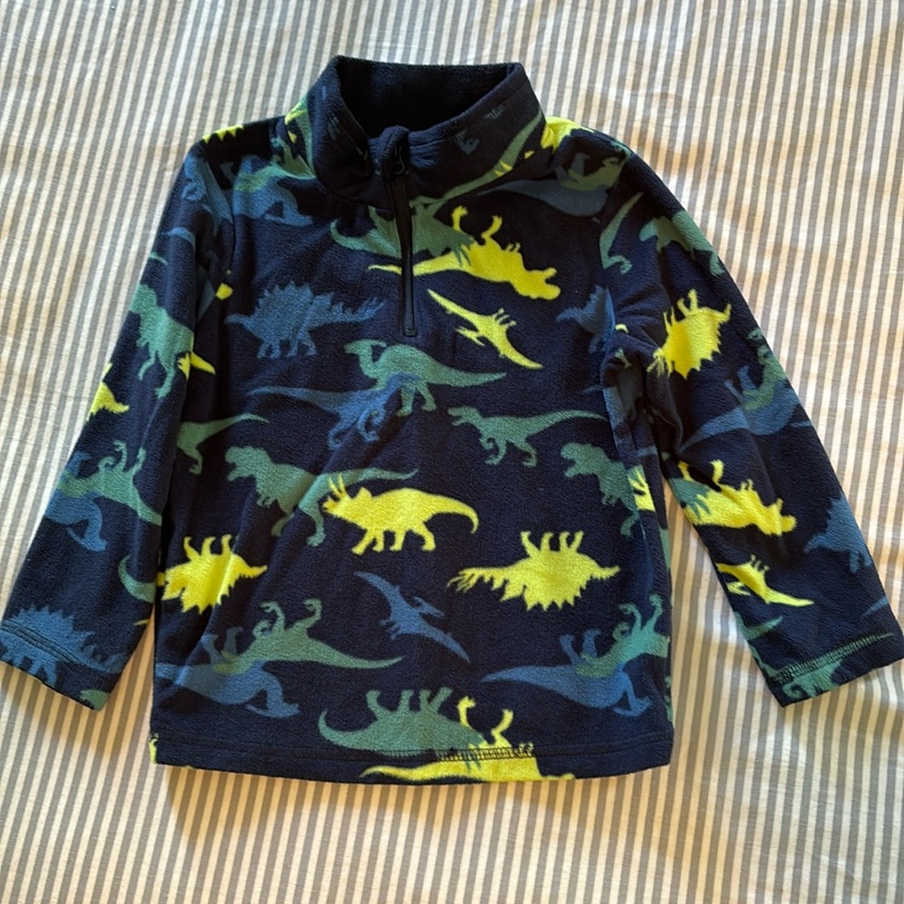 Toddler Fleece Quarter Zip Jacket